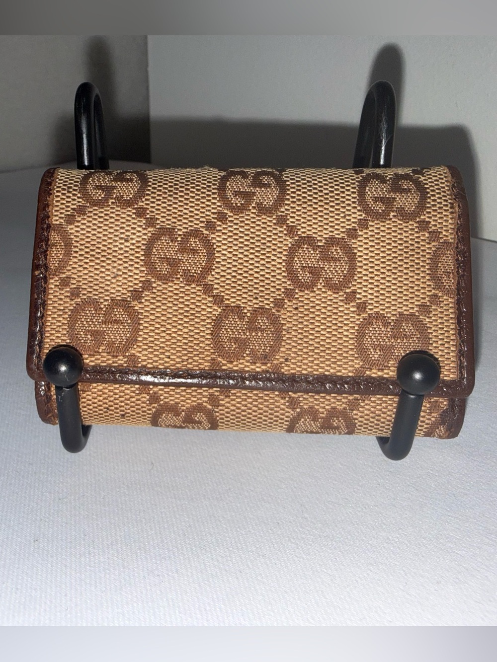 Gucci GG Monogram 6 Ring Key Case Holder